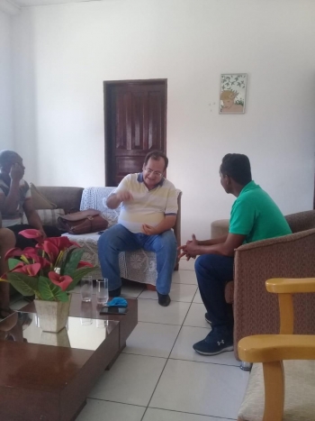 Luizinho e diretor da ADAB 2